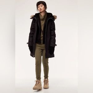 TNA Avoriaz Vegan Parka - Black - Size S